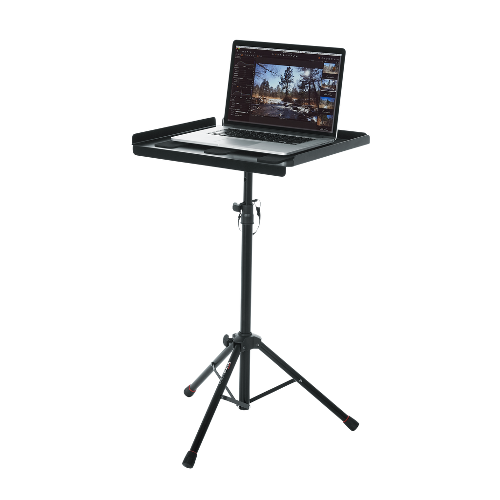 Compact Adjustable Media Tray Stand