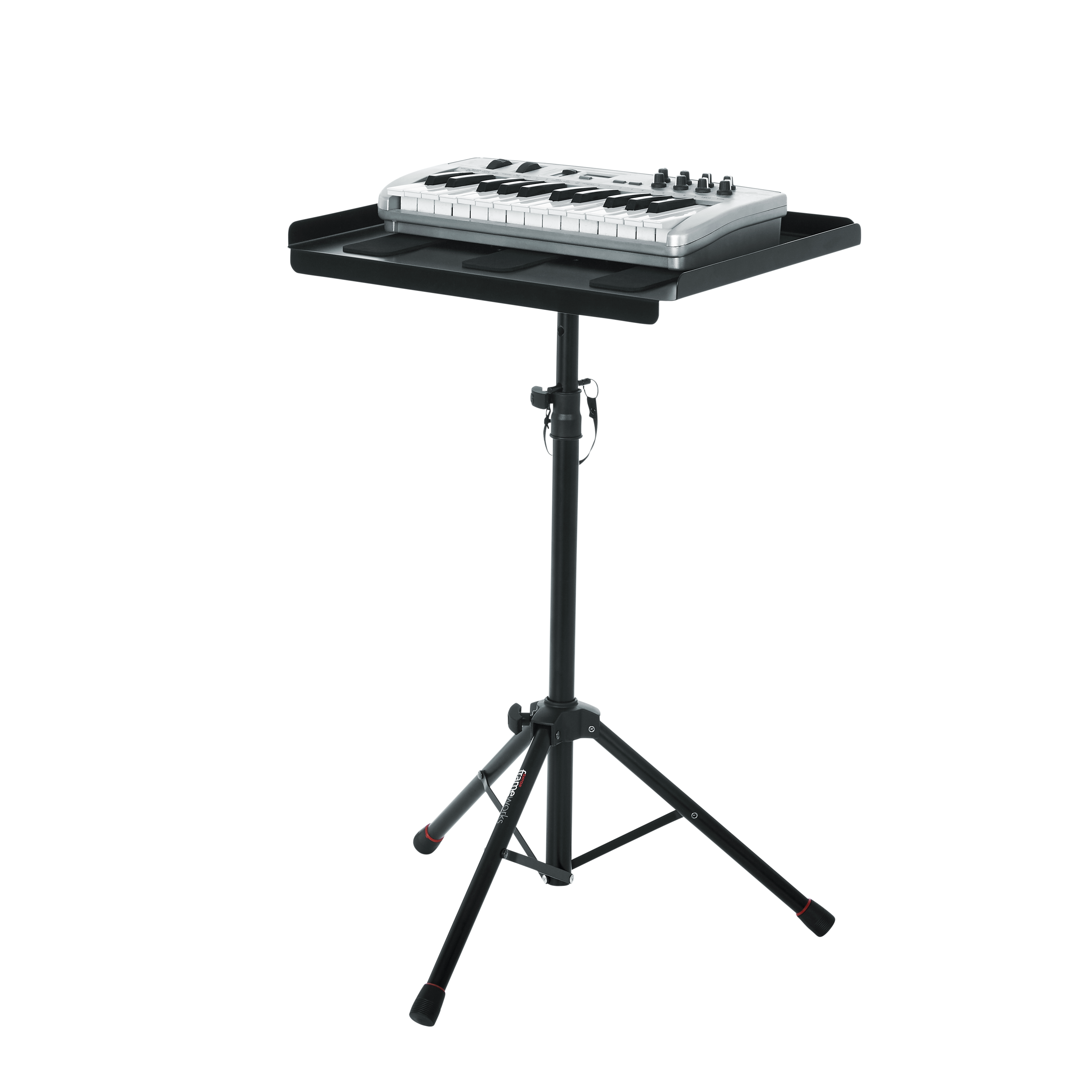 Compact Adjustable Media Tray Stand