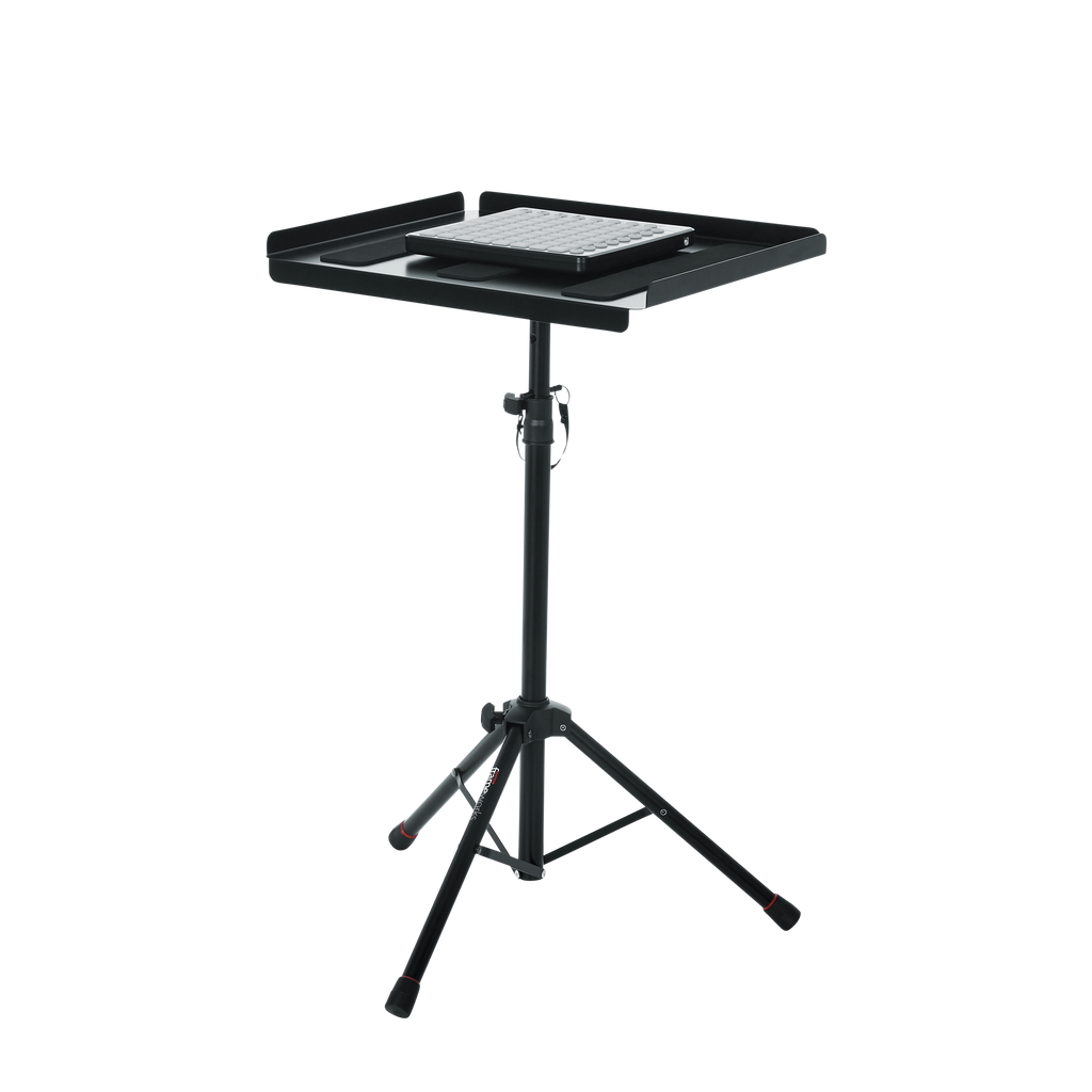 Compact Adjustable Media Tray Stand