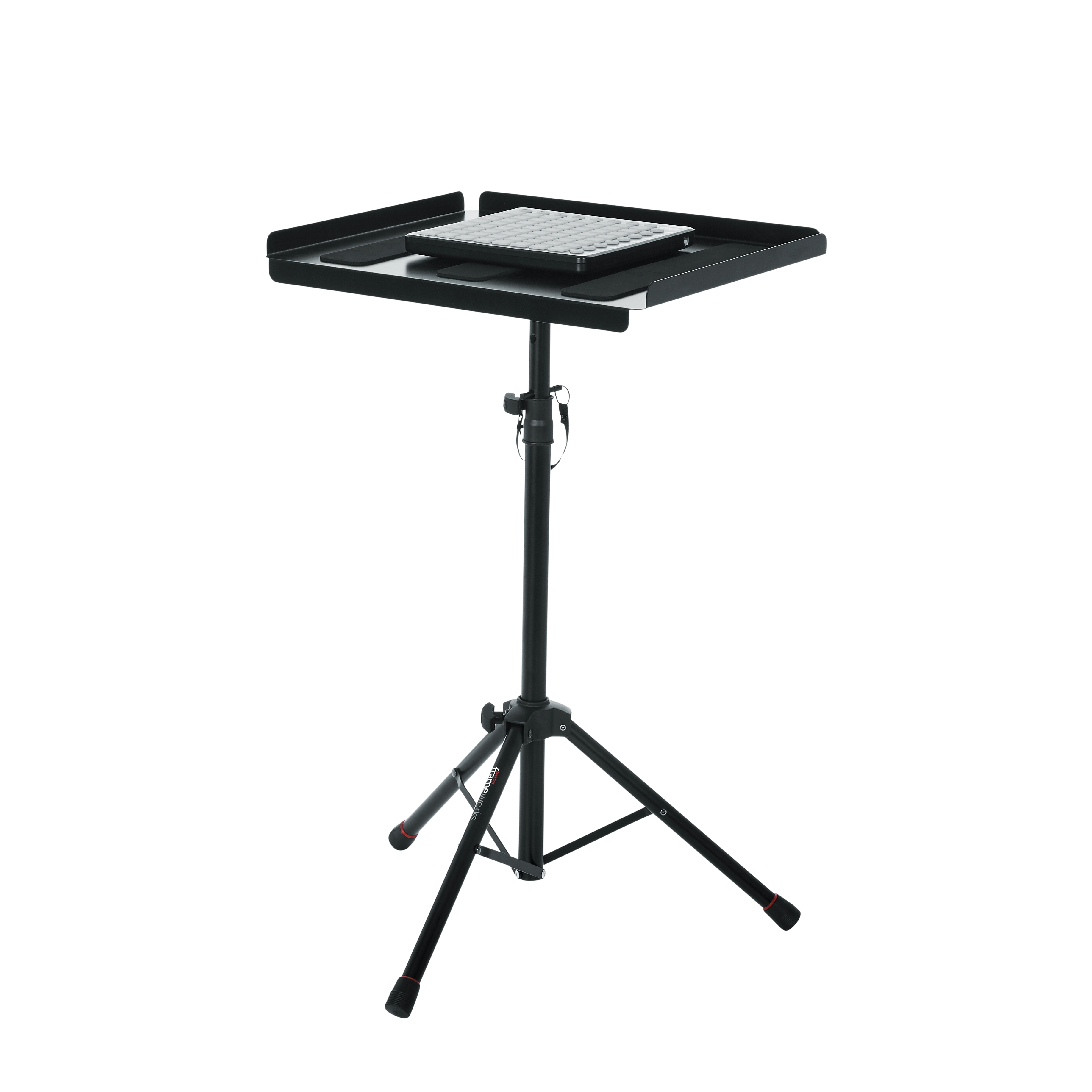 Compact Adjustable Media Tray Stand