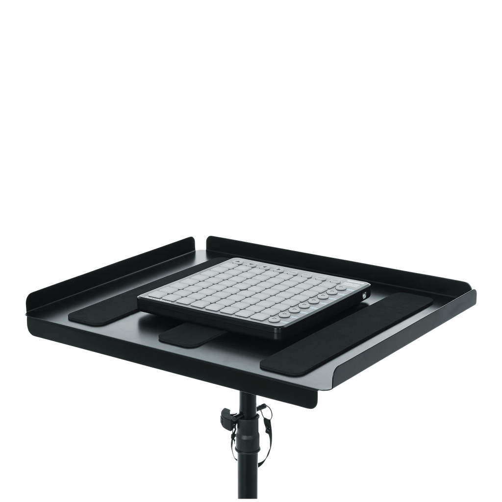 Compact Adjustable Media Tray Stand