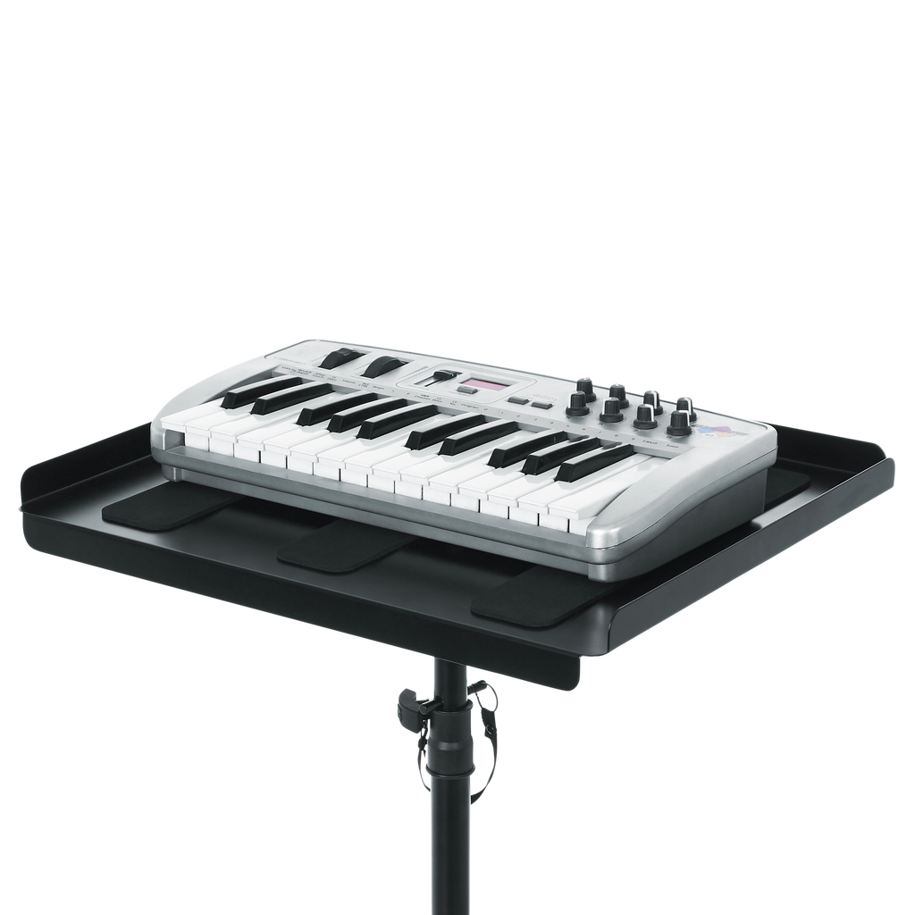 Compact Adjustable Media Tray Stand