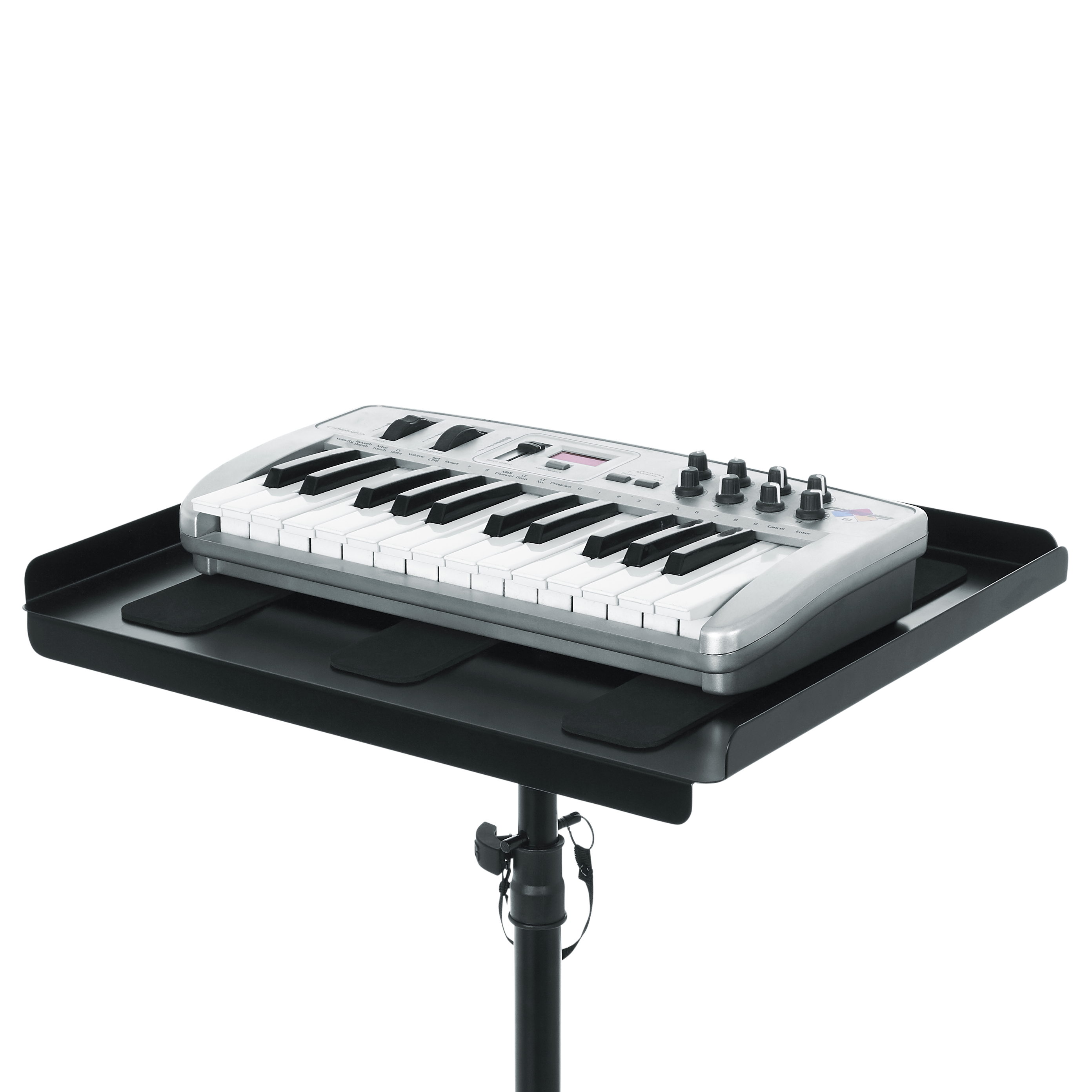 Compact Adjustable Media Tray Stand