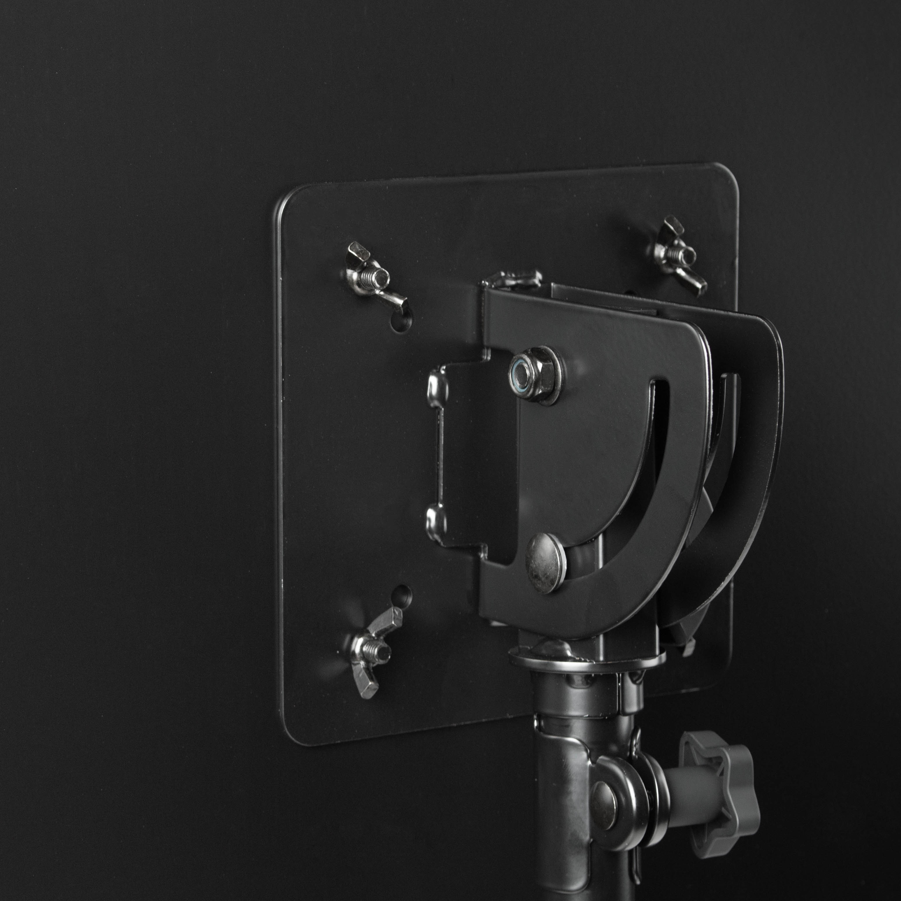 Compact Adjustable Media Tray Stand