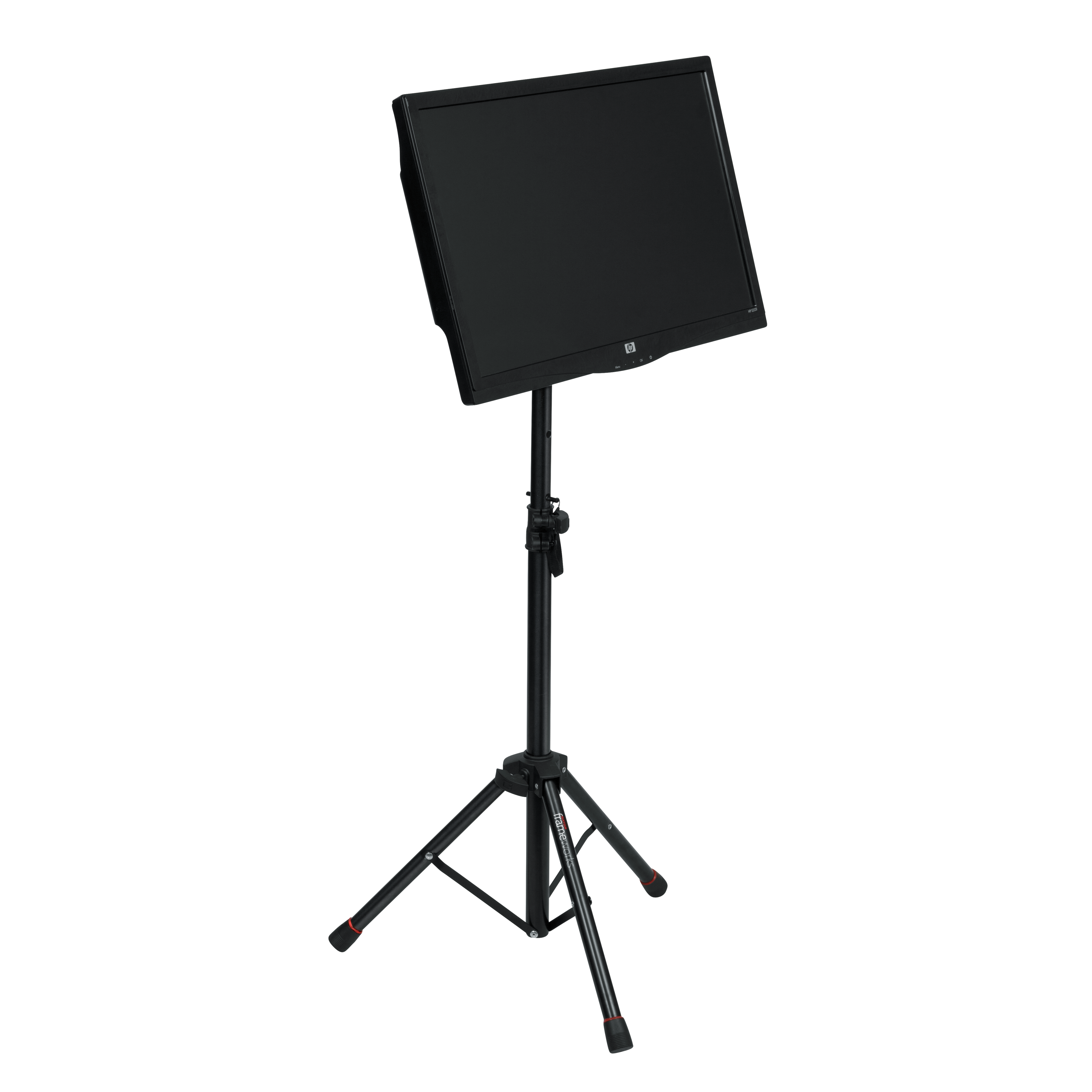 Compact Adjustable Media Tray Stand