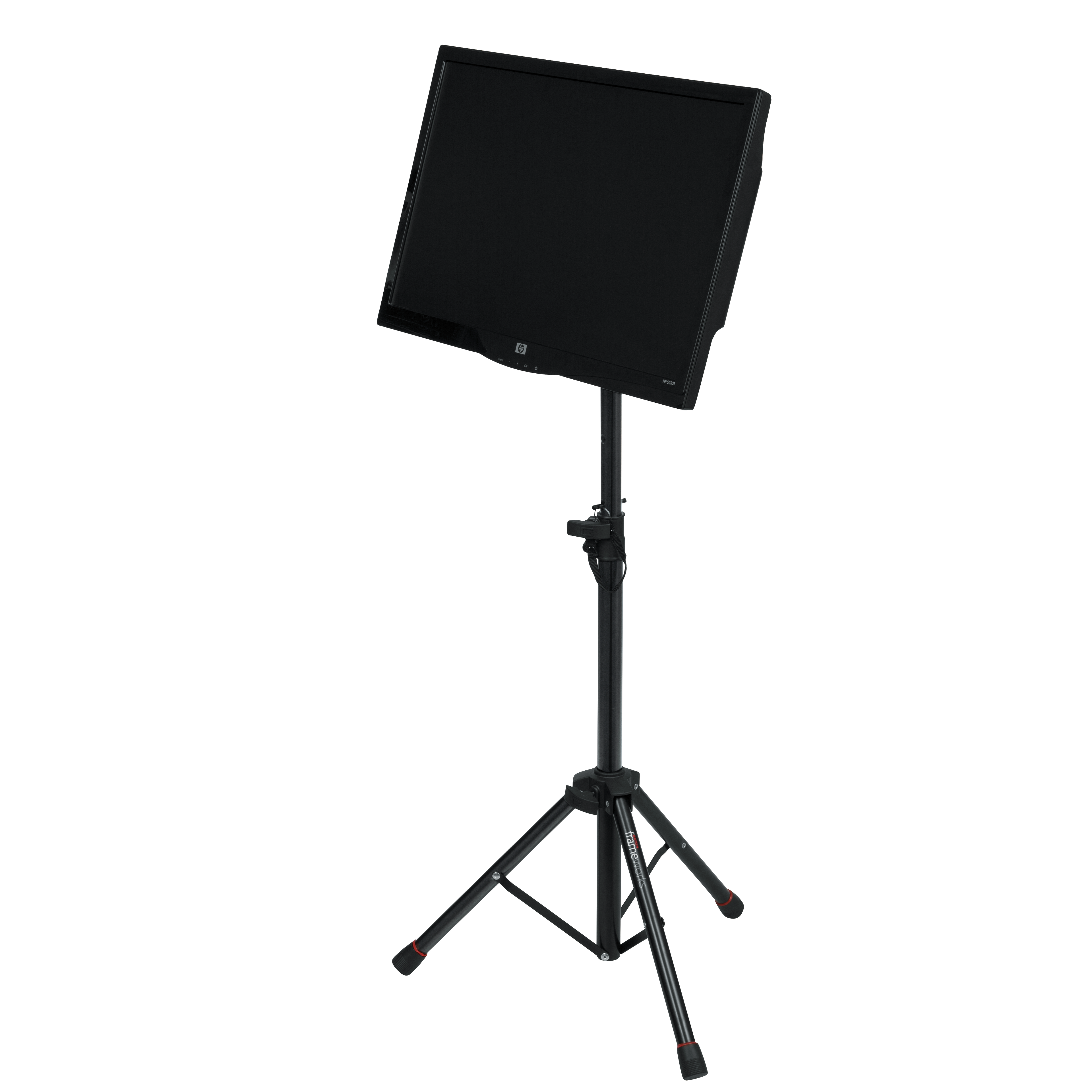 Compact Adjustable Media Tray Stand