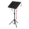 Compact Adjustable Media Tray Stand