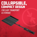 Compact Adjustable Media Tray Stand