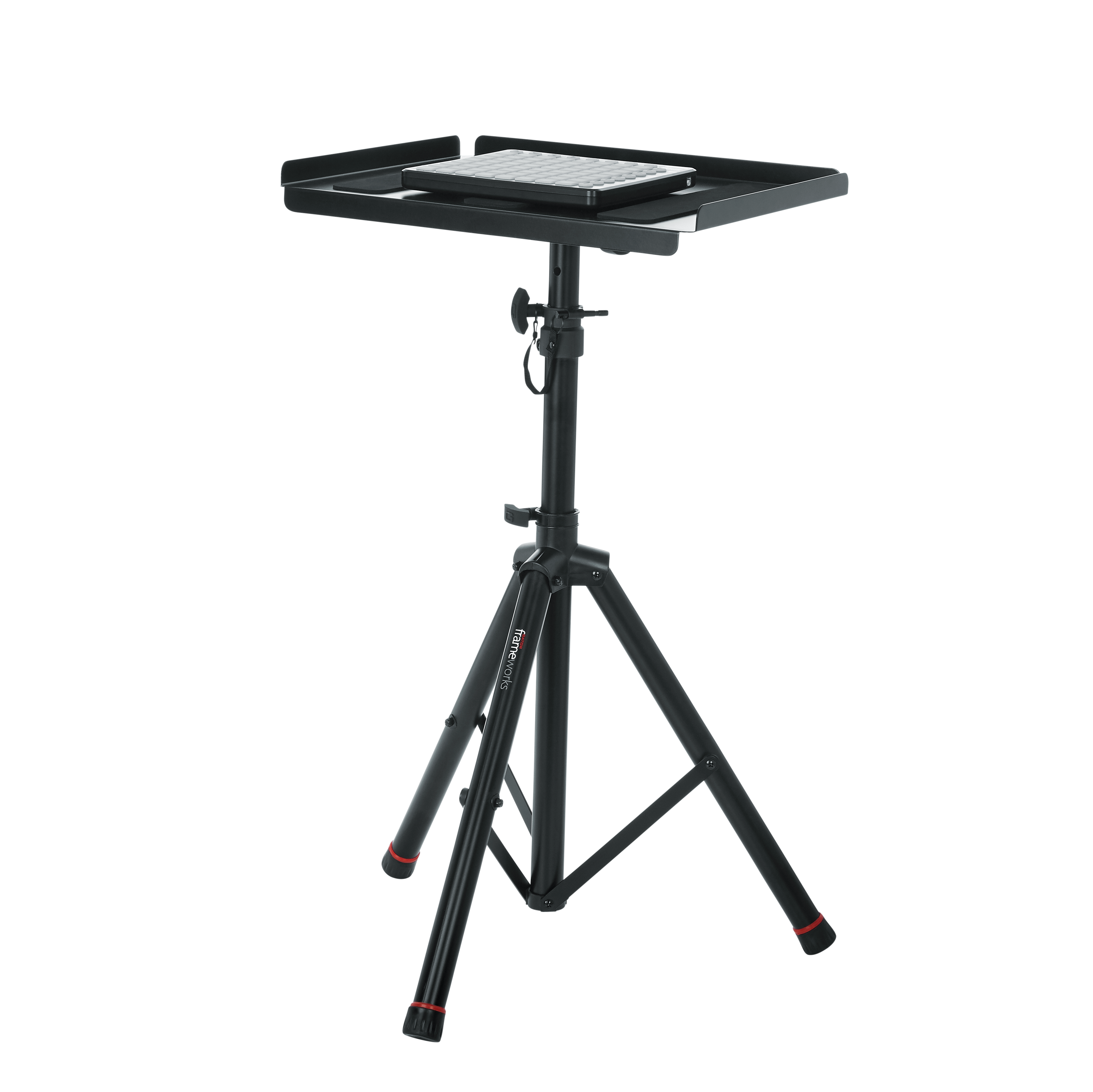 Heavy-Duty Adjustable Media Tray Stand