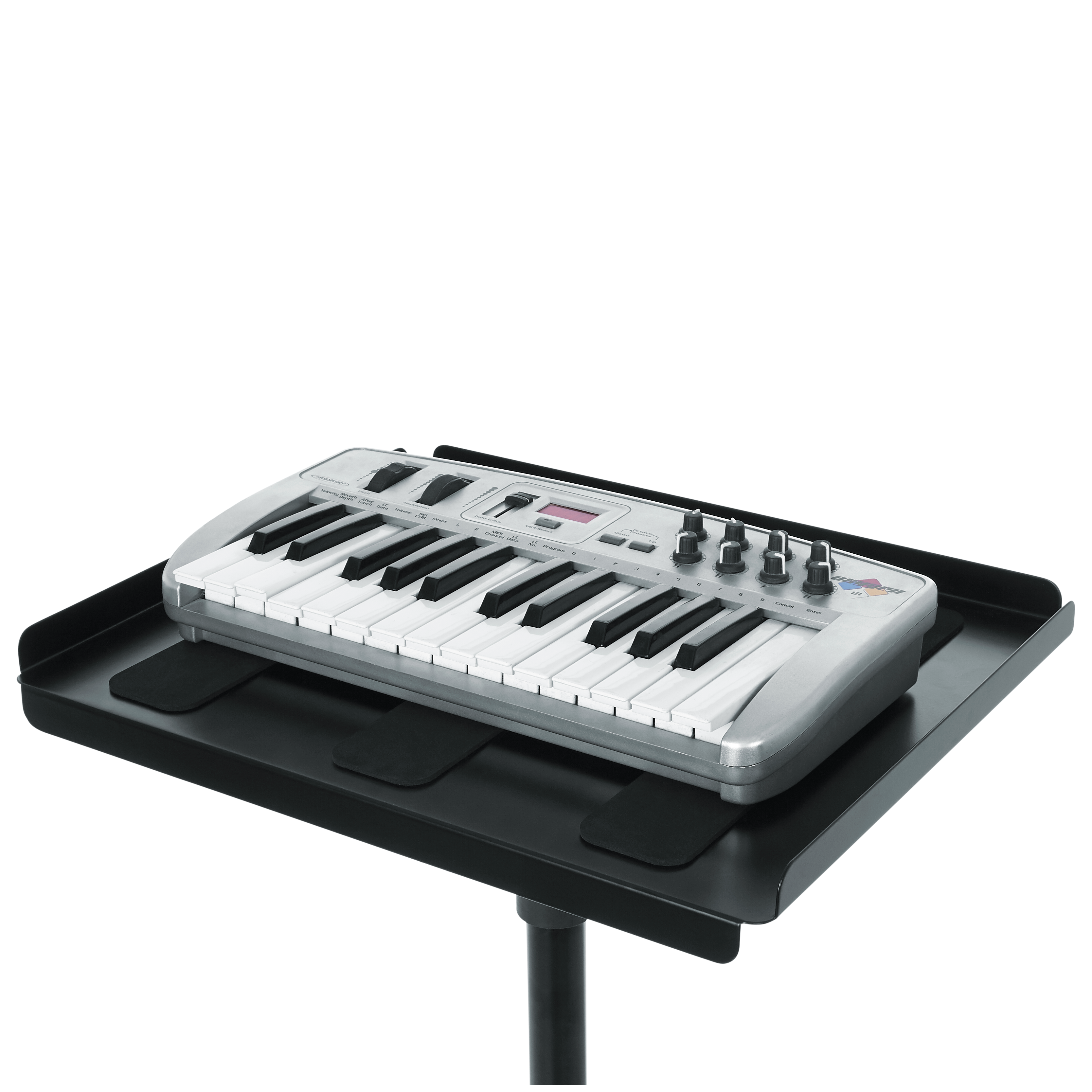 Heavy-Duty Adjustable Media Tray Stand