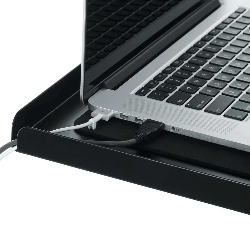 Heavy-Duty Adjustable Media Tray Stand