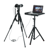 Heavy-Duty Adjustable Media Tray Stand