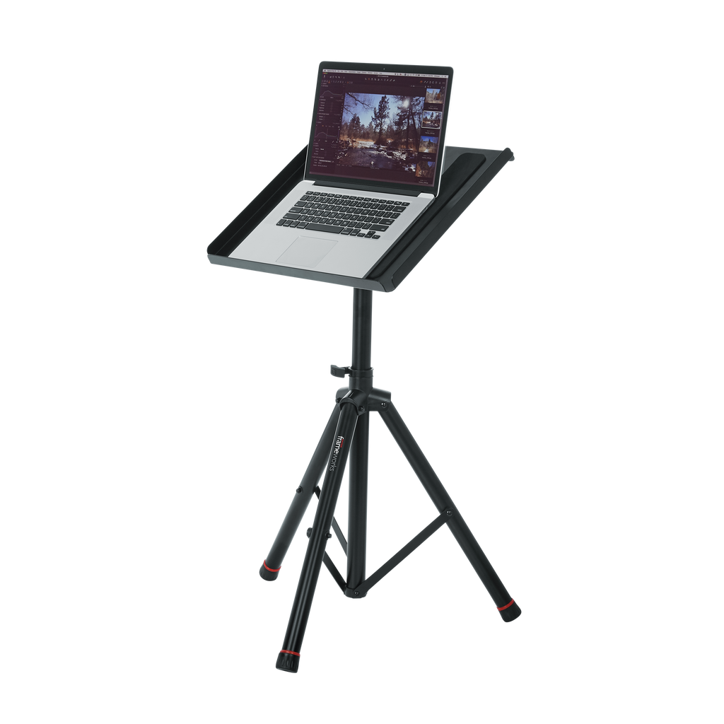 Heavy-Duty Adjustable Media Tray Stand