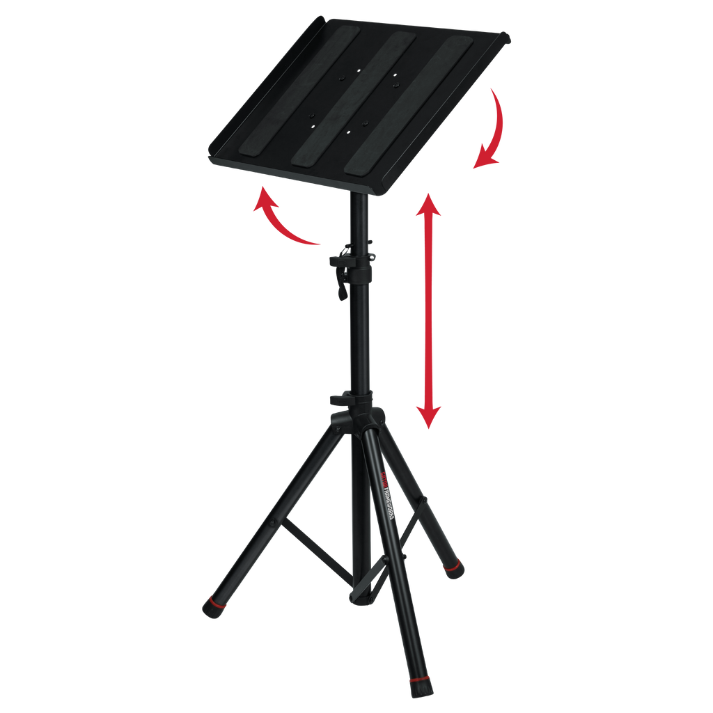 Heavy-Duty Adjustable Media Tray Stand
