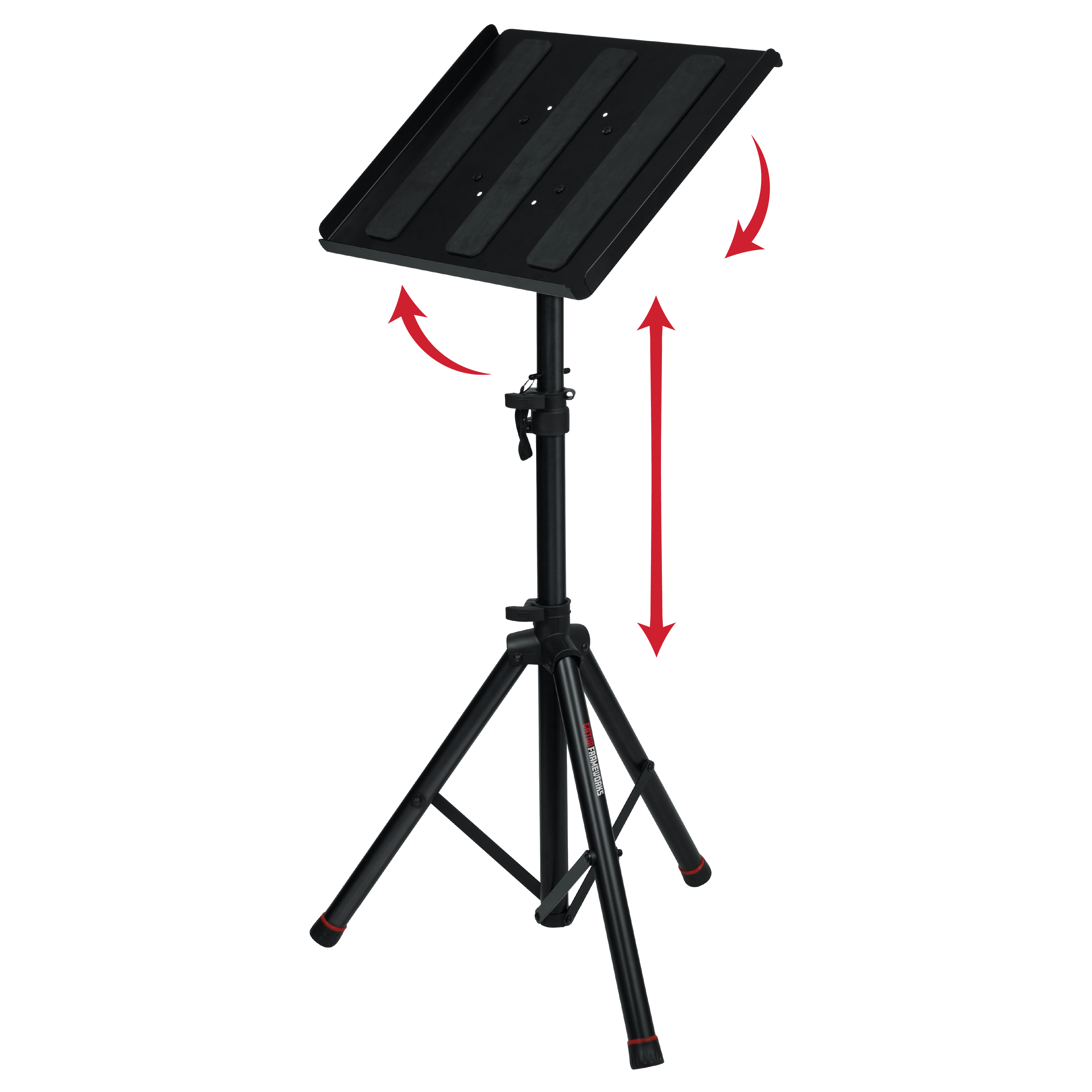 Heavy-Duty Adjustable Media Tray Stand