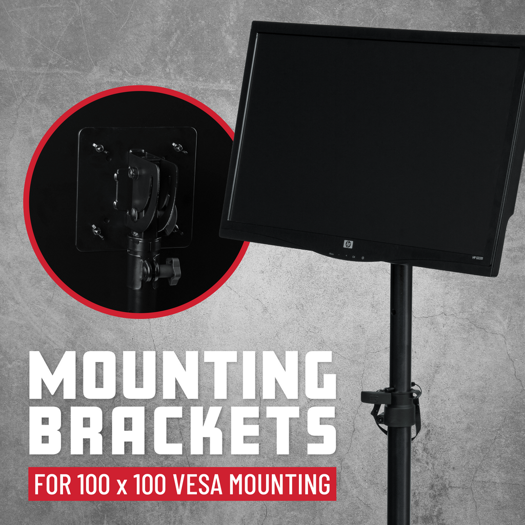Heavy-Duty Adjustable Media Tray Stand