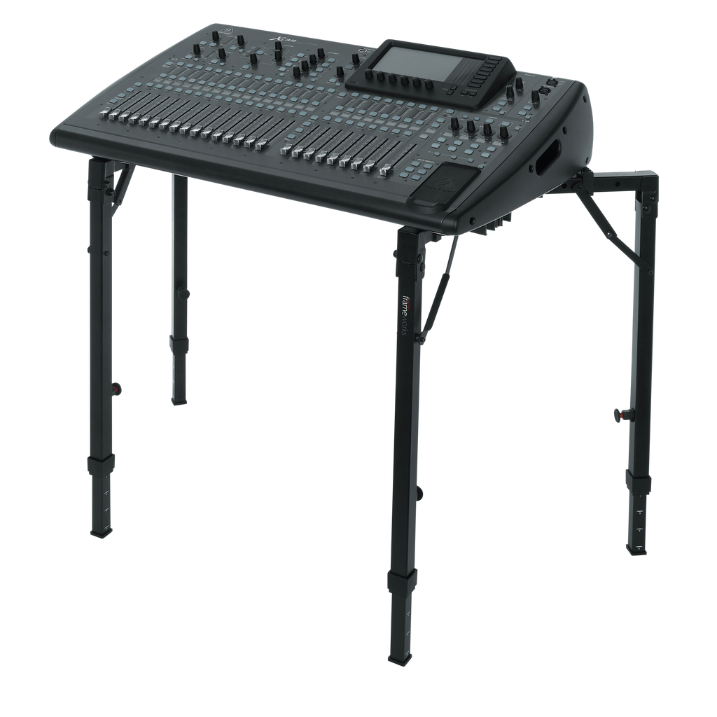 Adjustable T-Stand Folding Workstation