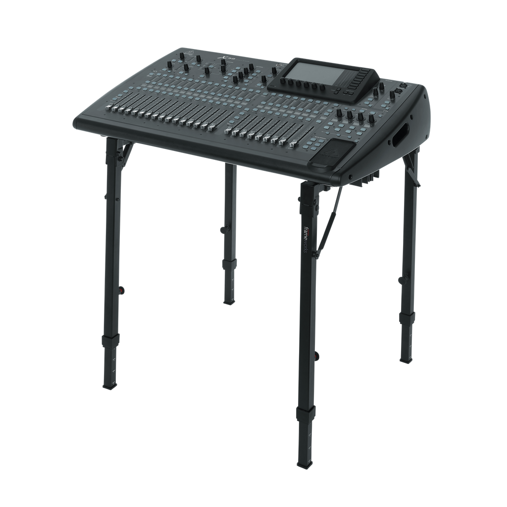 Adjustable T-Stand Folding Workstation