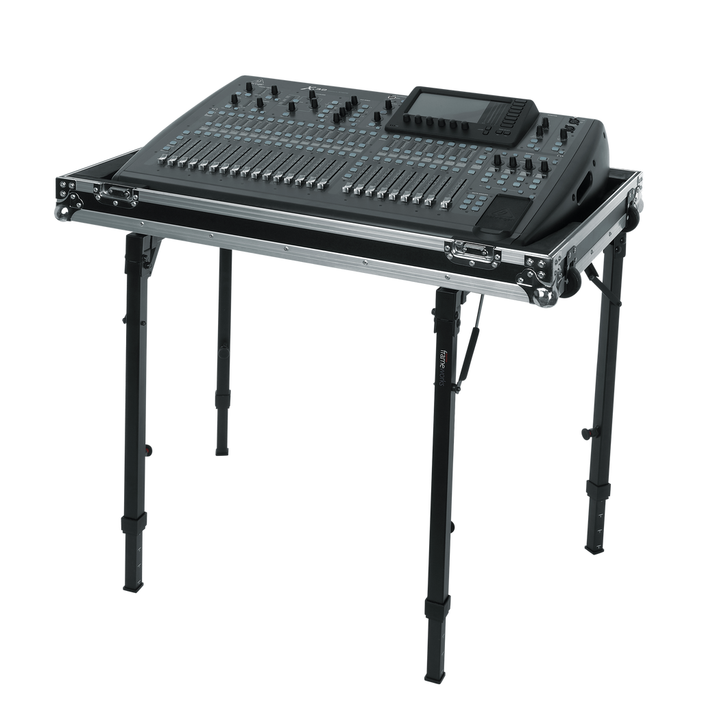 Adjustable T-Stand Folding Workstation