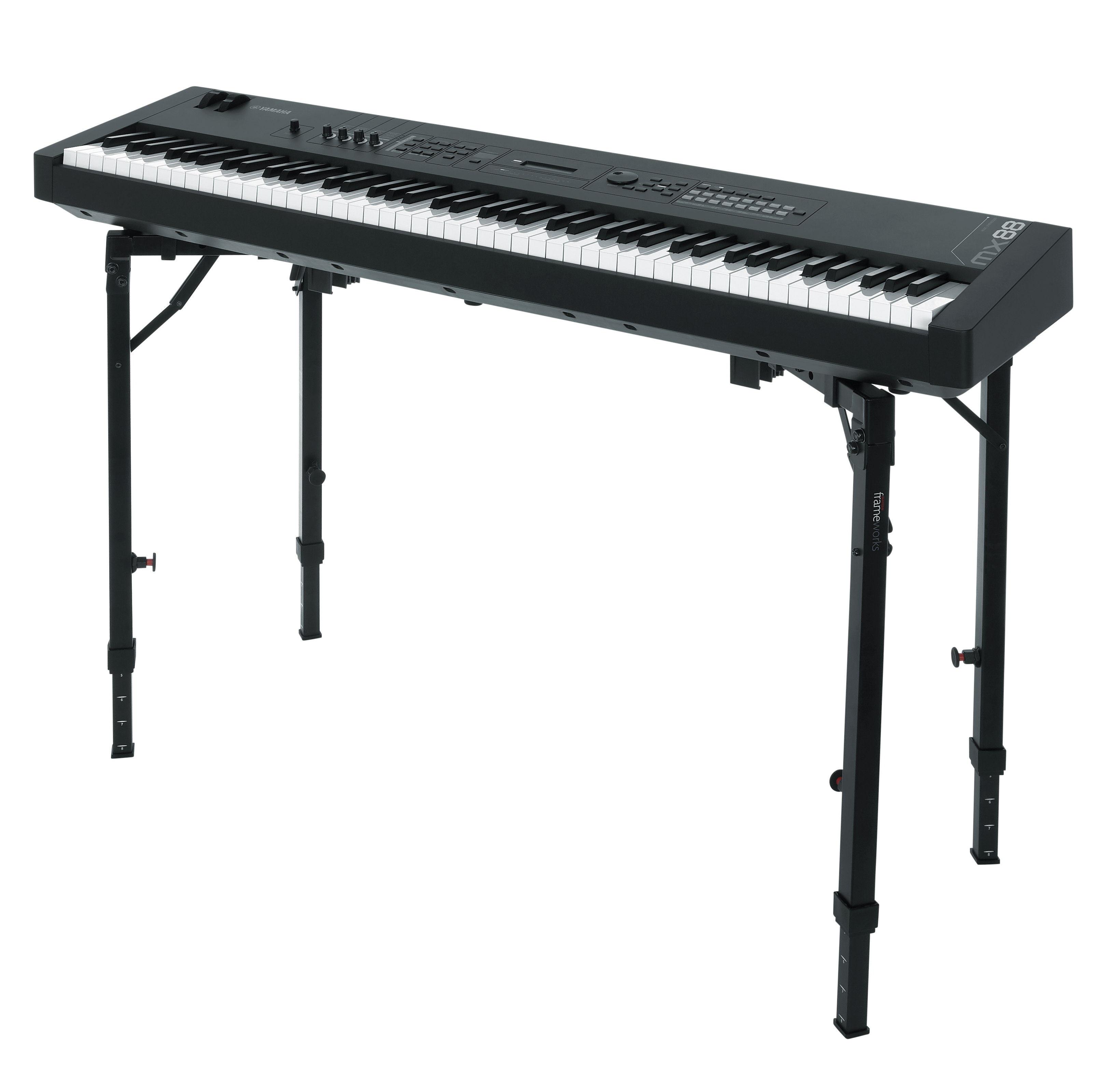Adjustable T-Stand Folding Workstation