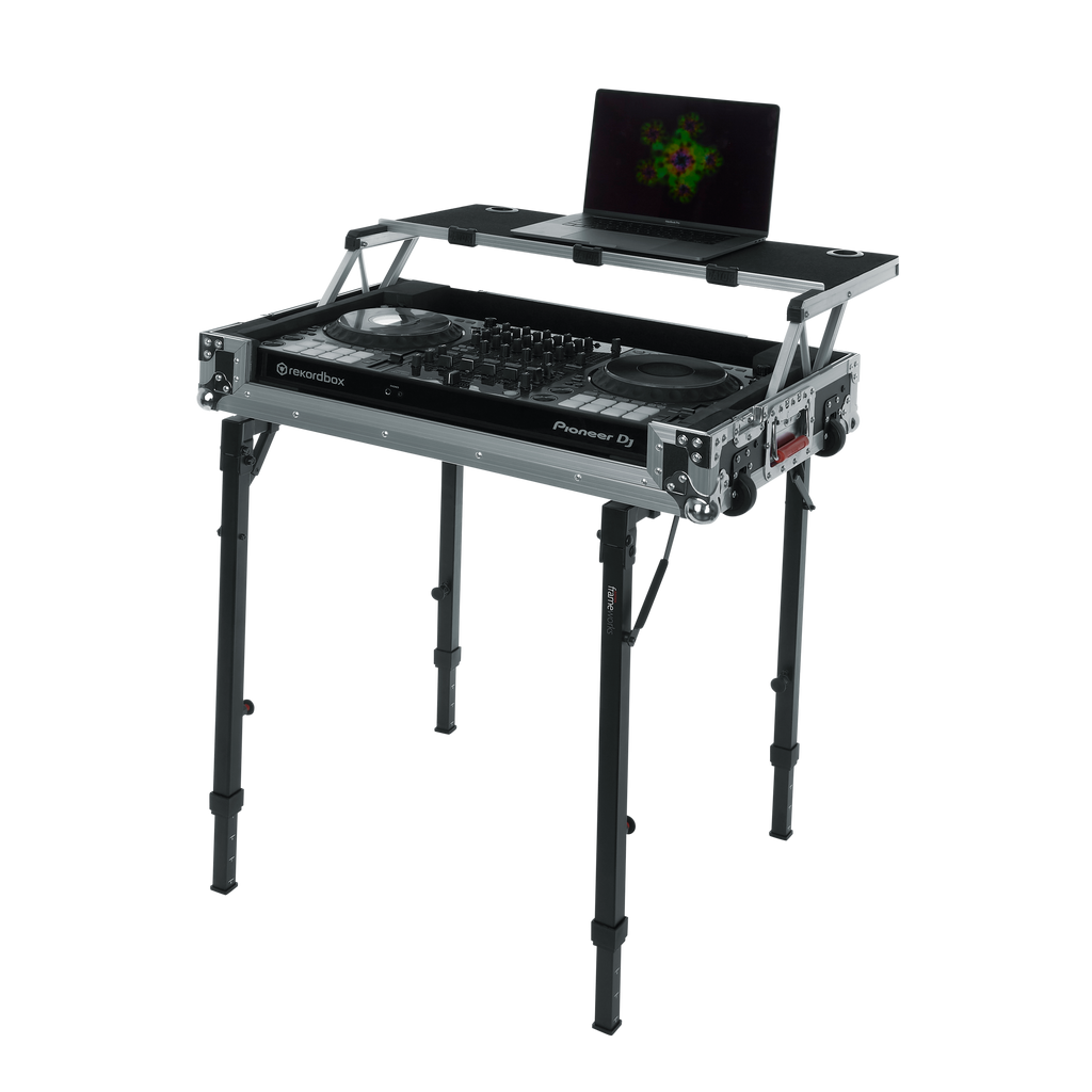 Adjustable T-Stand Folding Workstation
