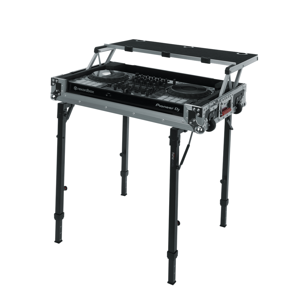 Adjustable T-Stand Folding Workstation