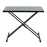 Utility table top with double-X stand