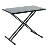 Utility table top with double-X stand