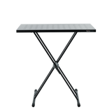 Utility table top with double-X stand