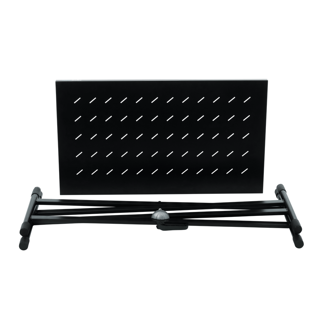 Utility table top with double-X stand