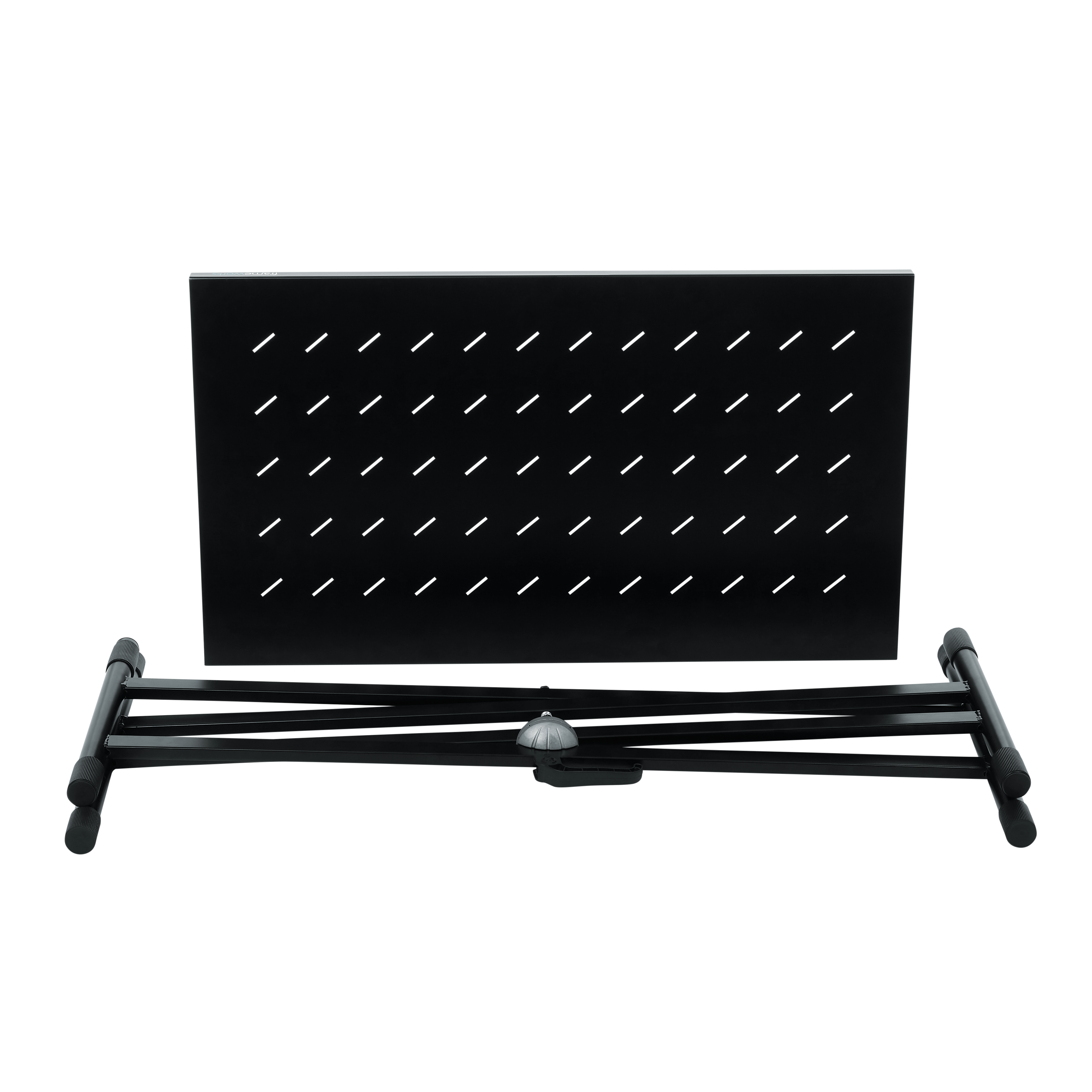 Utility table top with double-X stand