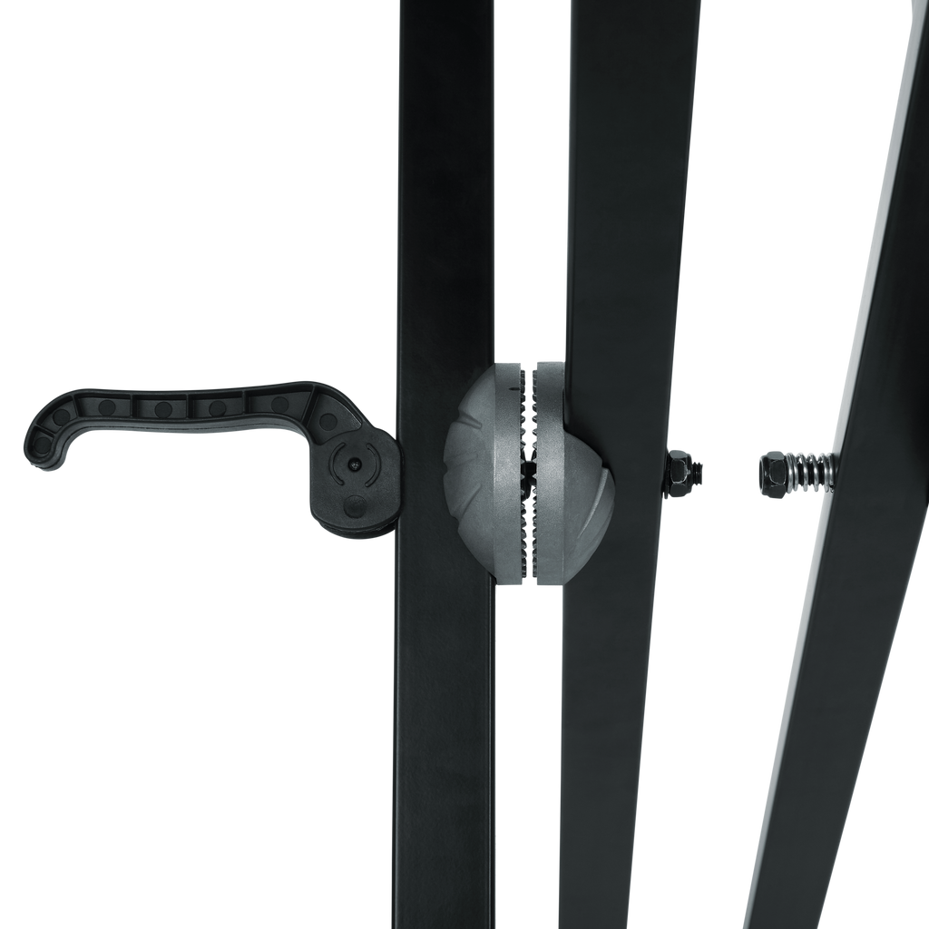Utility table top with double-X stand