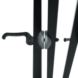 Utility table top with double-X stand