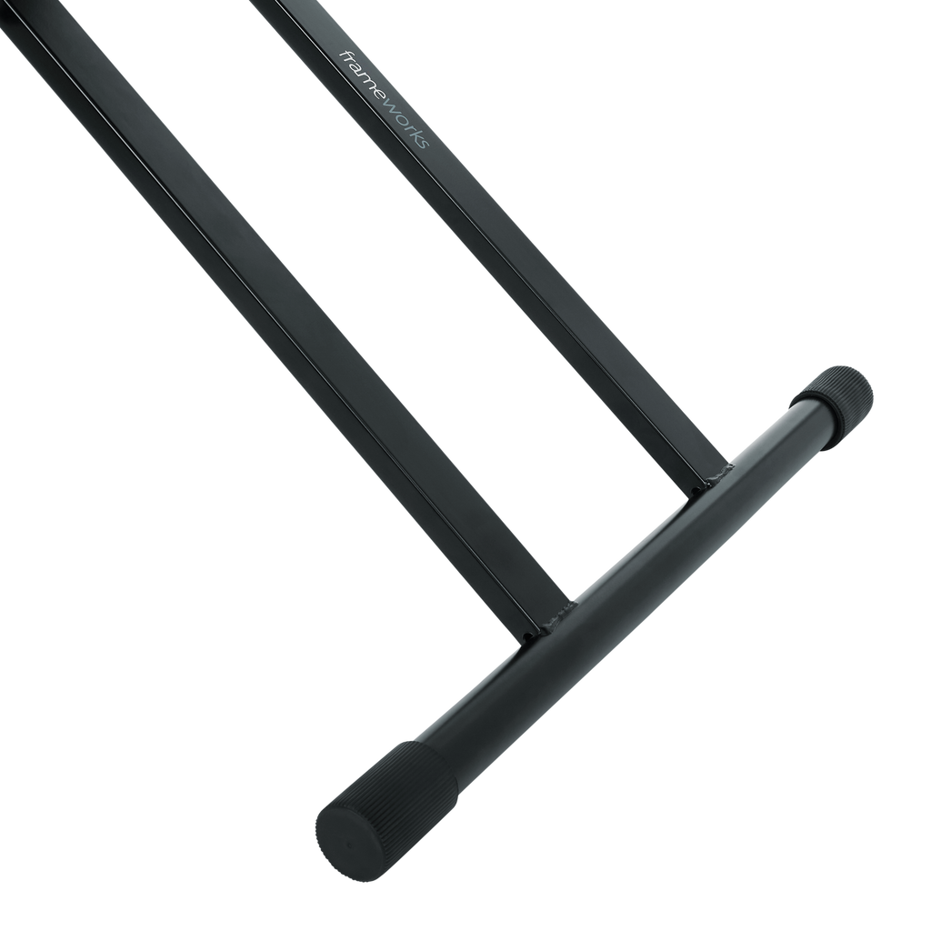 Utility table top with double-X stand