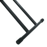 Utility table top with double-X stand
