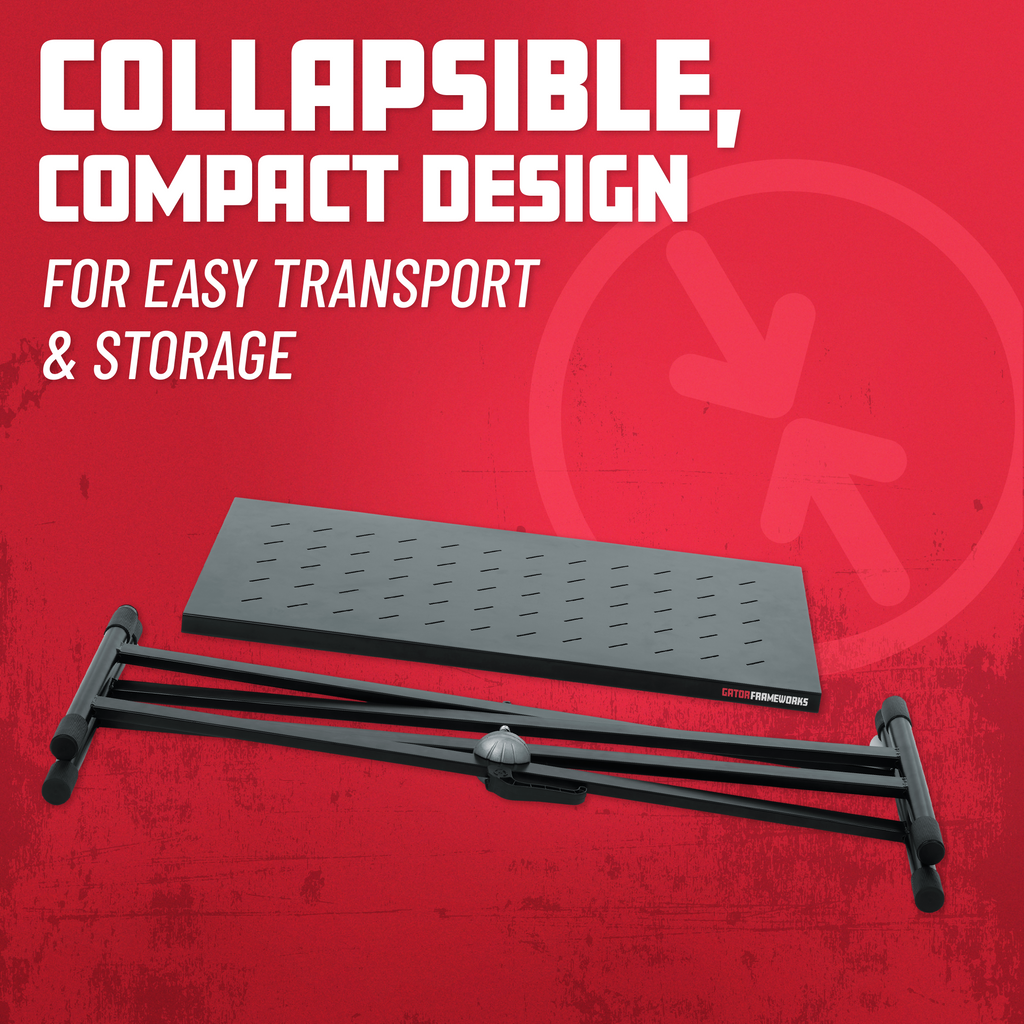 Utility table top with double-X stand