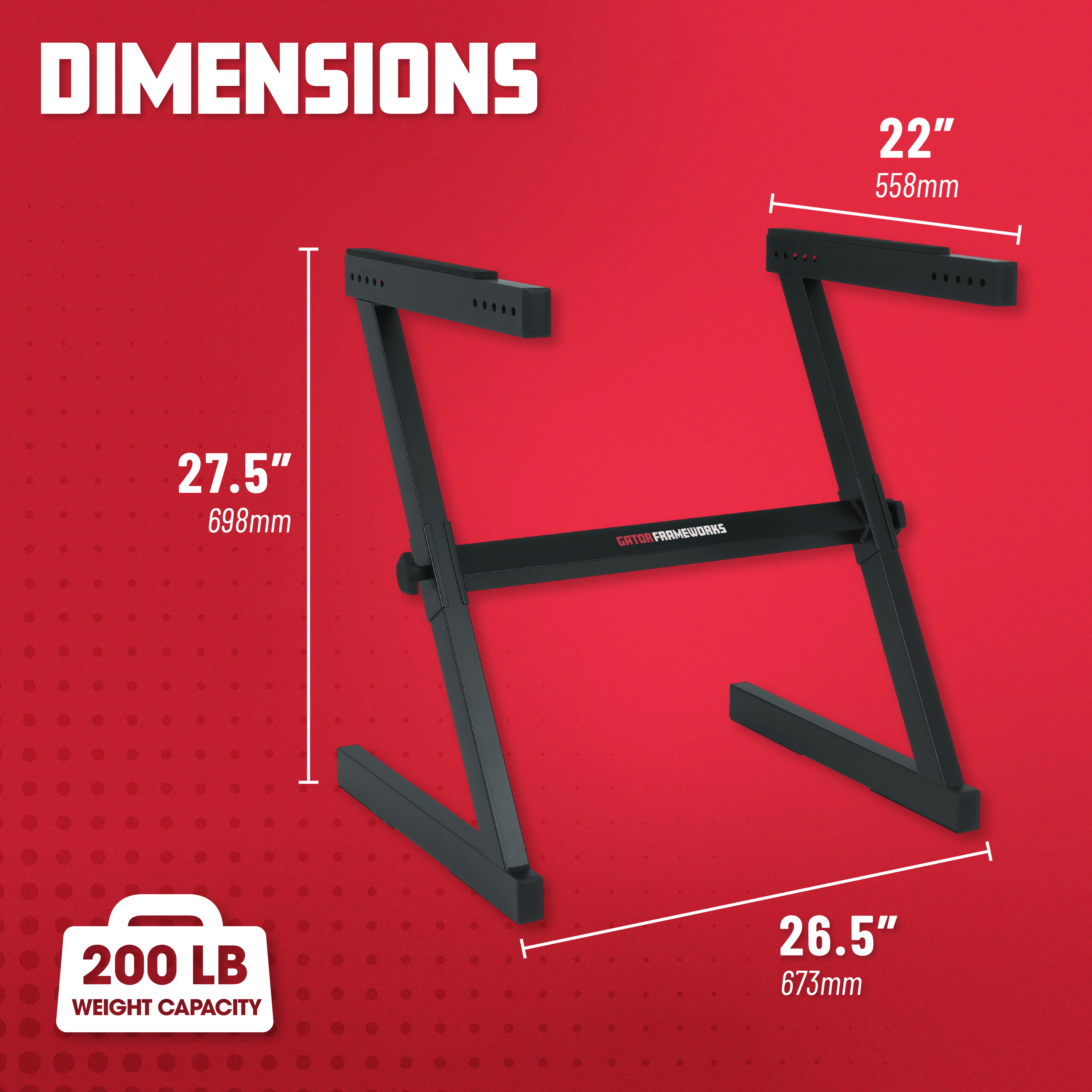 Z-Style Keyboard Stand