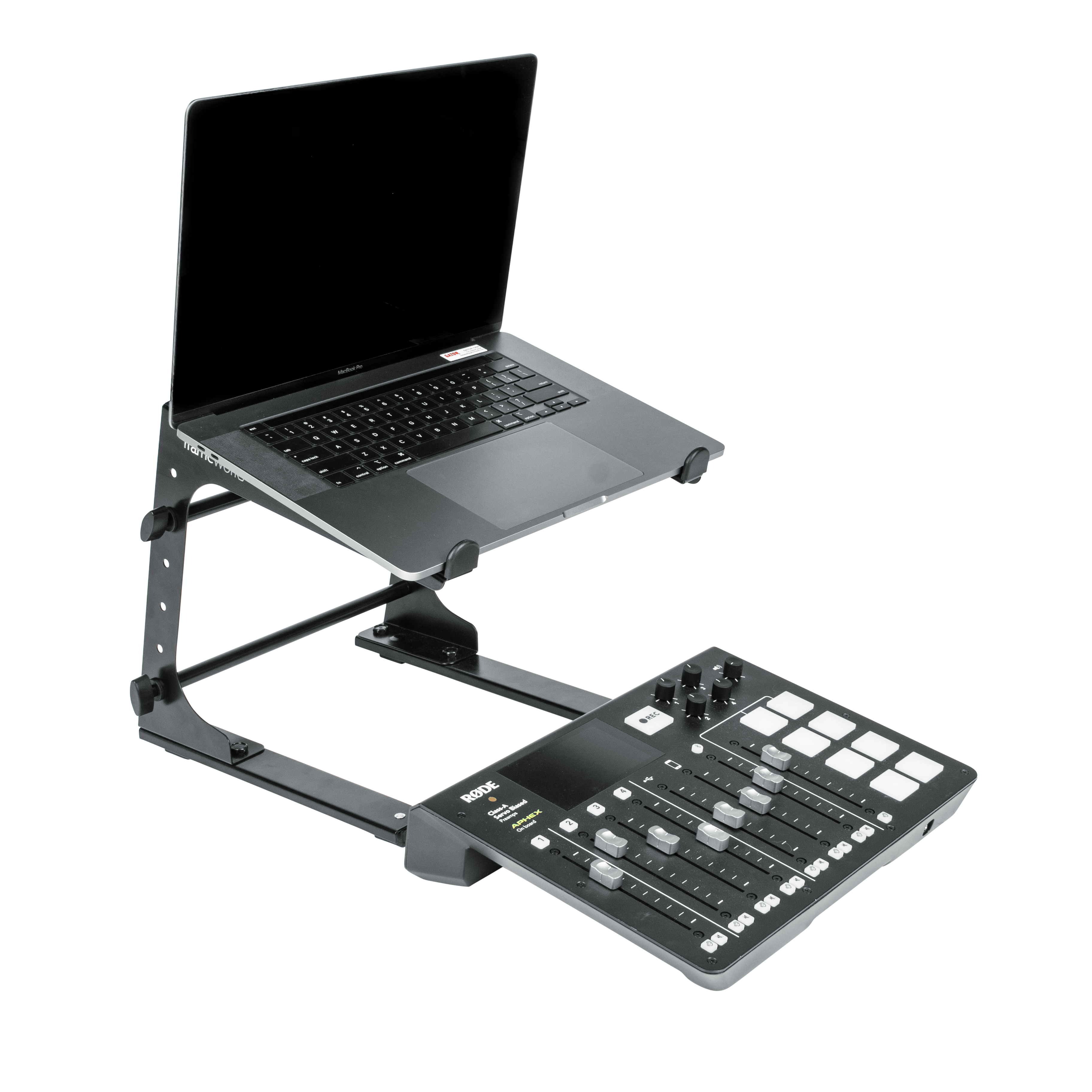 Space Saving Collapsible Desktop Laptop Stand