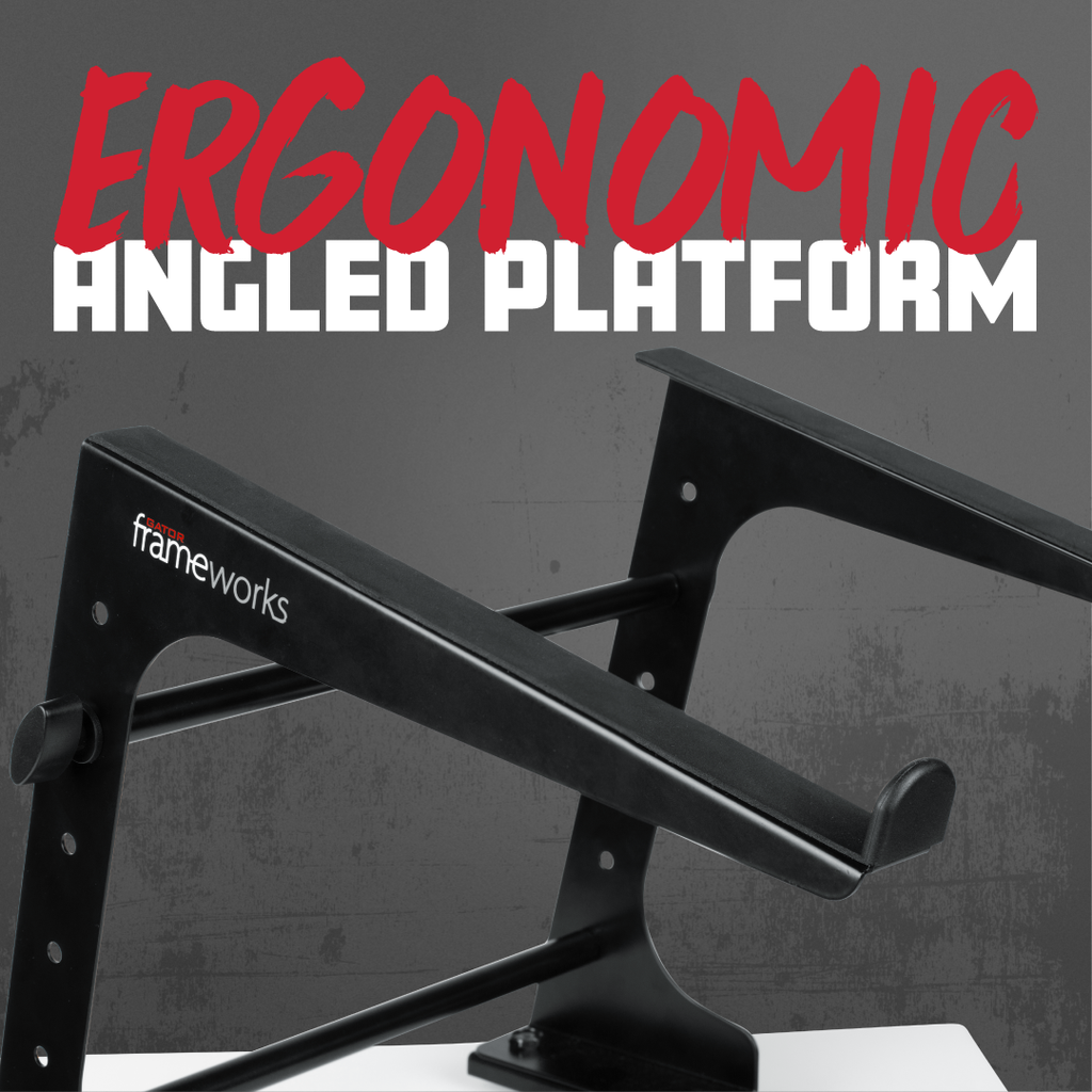 Space Saving Collapsible Desktop Laptop Stand