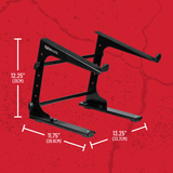 Space Saving Collapsible Desktop Laptop Stand