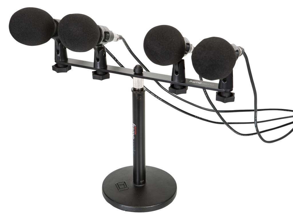 Frameworks 1-To-4 Mic Mount Bar