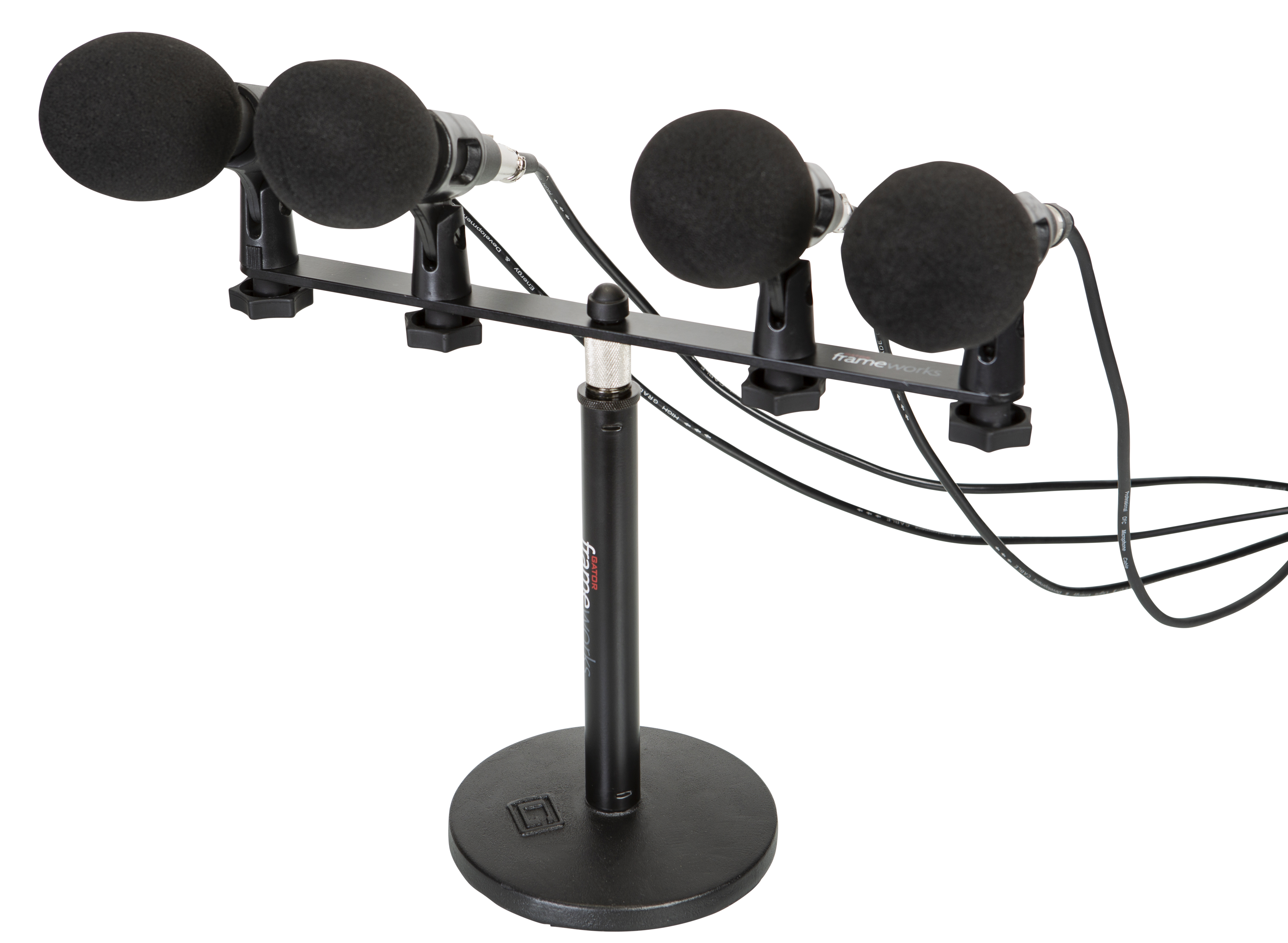 Frameworks 1-To-4 Mic Mount Bar