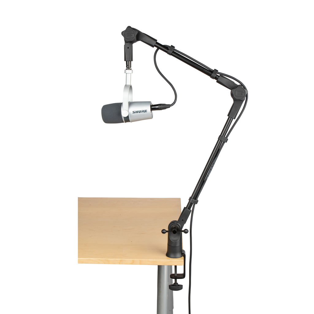 Frameworks Slim Profile Desktop Mic Stand Boom Arm