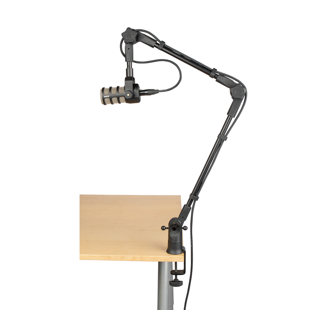 Frameworks Slim Profile Desktop Mic Stand Boom Arm