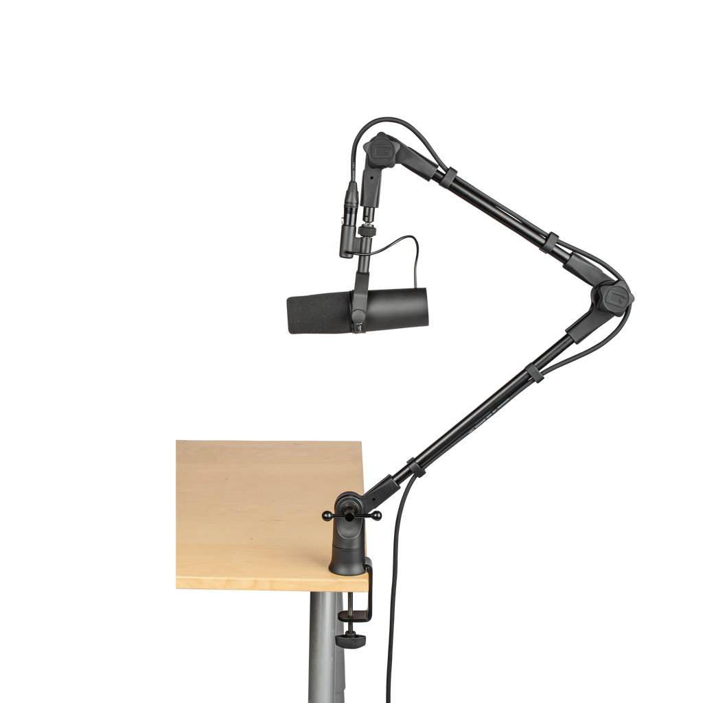 Frameworks Slim Profile Desktop Mic Stand Boom Arm