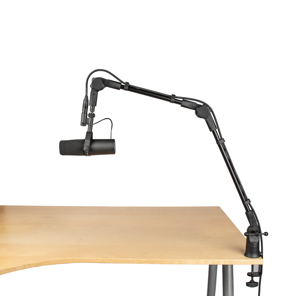 Frameworks Slim Profile Desktop Mic Stand Boom Arm