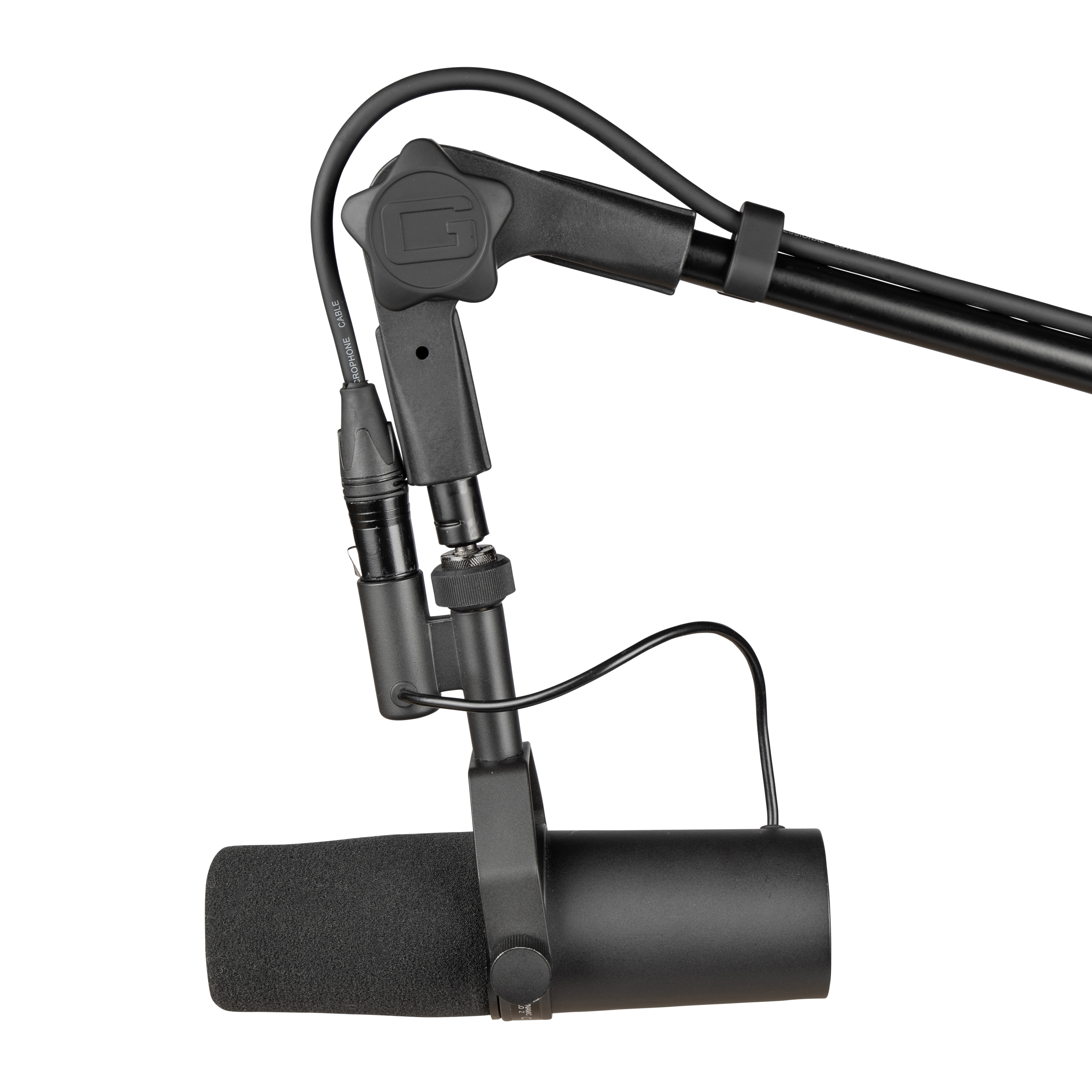 Frameworks Slim Profile Desktop Mic Stand Boom Arm