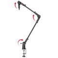 Frameworks Slim Profile Desktop Mic Stand Boom Arm