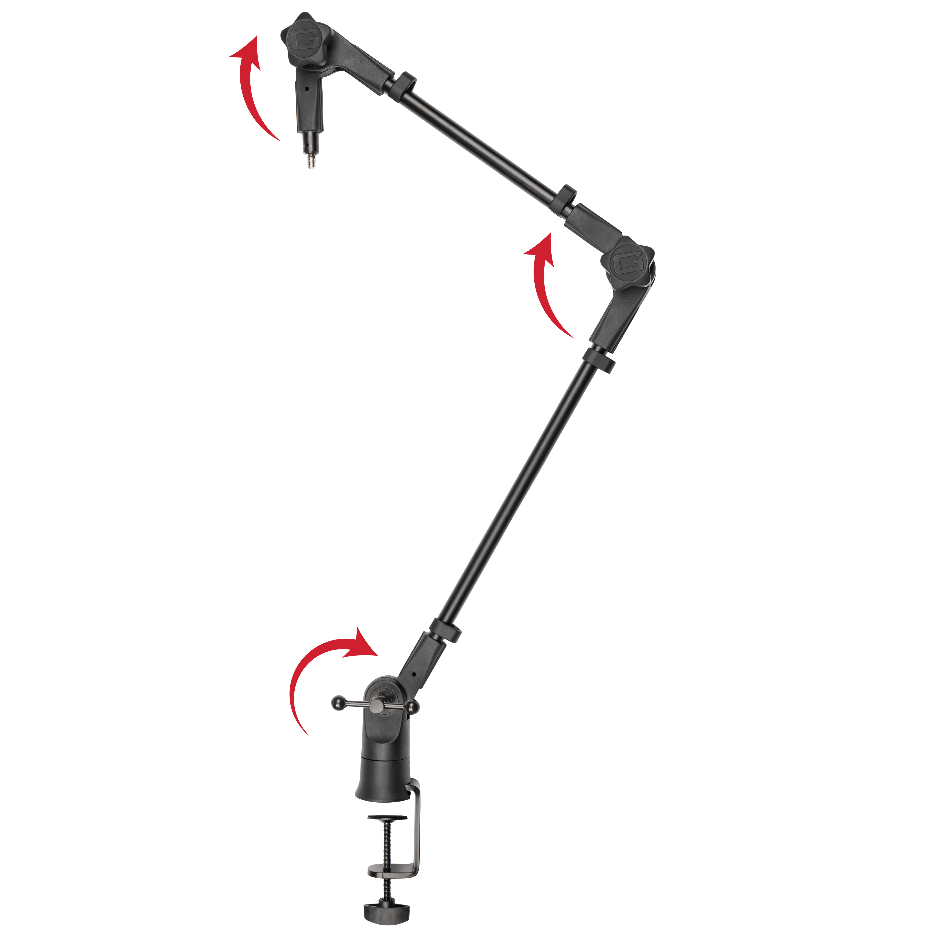 Frameworks Slim Profile Desktop Mic Stand Boom Arm