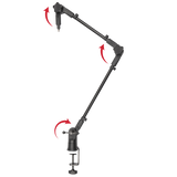 Frameworks Slim Profile Desktop Mic Stand Boom Arm